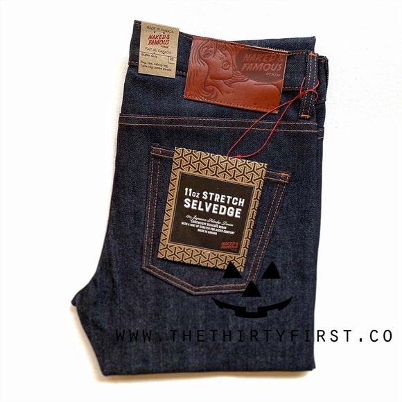 Naked & Famous Denim Other - **SOLD OUT** NWT Naked & Famous Super Guy 11oz Stretch Denim